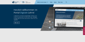 Startseite Portal Digitale Lehre